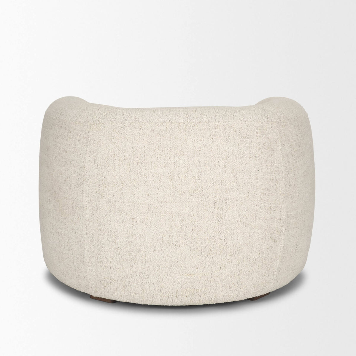 MERCANA KORNELIA OATMEAL BARREL ACCENT CHAIR 71199