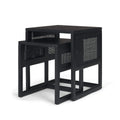 MERCANA GRIER NESTING TABLES BLACK 71147