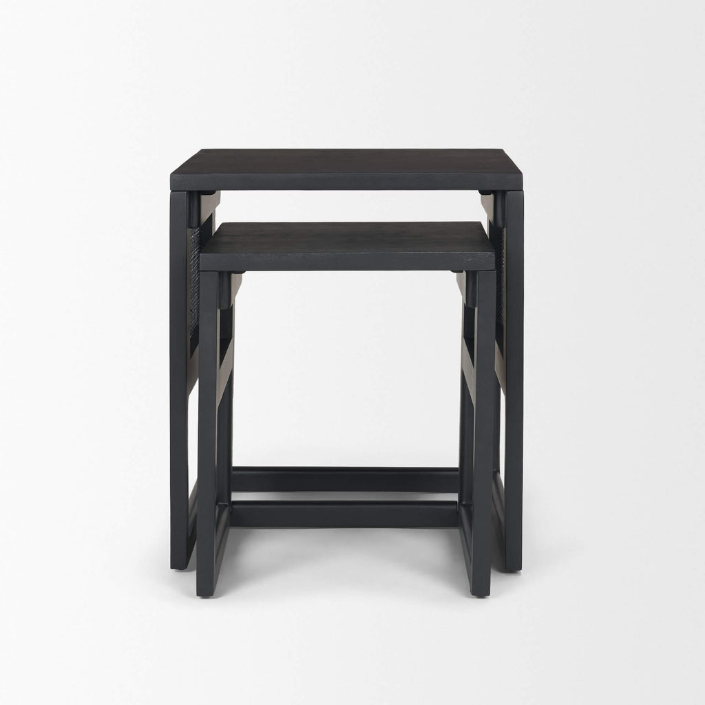 MERCANA GRIER NESTING TABLES BLACK 71147