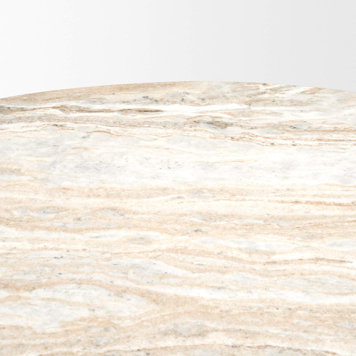 MERCANA MARBRELLO 60" MARBLE FLUTED WOOD DINING TABLE 71215-AB