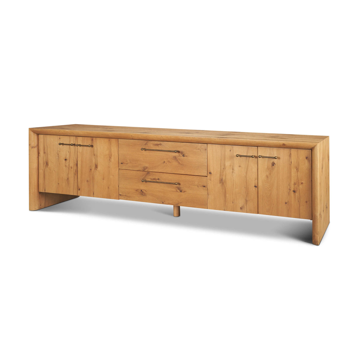 MERCANA BELFORD LIGHT BROWN OAK MEDIA CONSOLE 71230