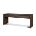 MERCANA BELFORD DARK BROWN OAK CONSOLE TABLE 71234
