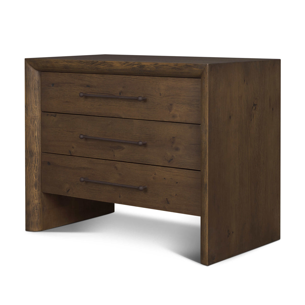 MERCANA BELFORD DARK BROWN OAK NIGHTSTAND 71236