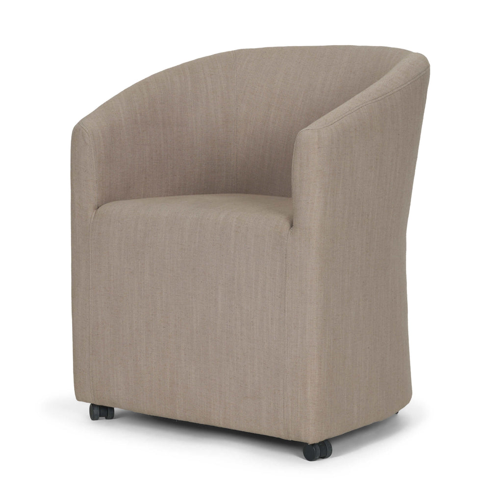 MERCANA SONDRA DINING CHAIR GRAY FABRIC 71320