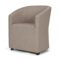 MERCANA SONDRA DINING CHAIR GRAY FABRIC 71320