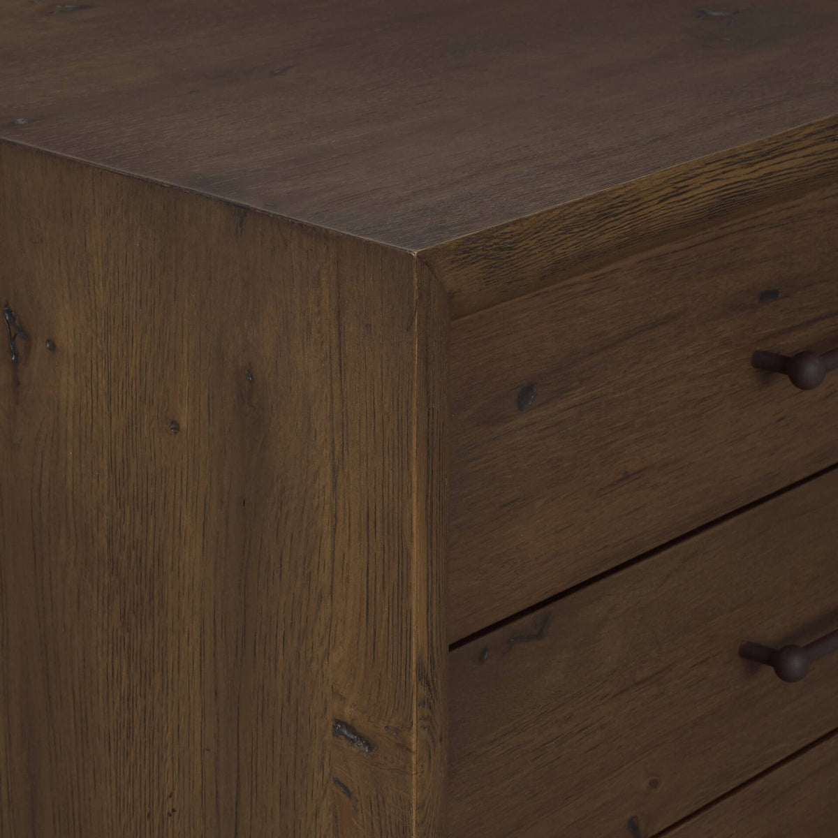 MERCANA BELFORD DARK BROWN OAK NIGHTSTAND 71236