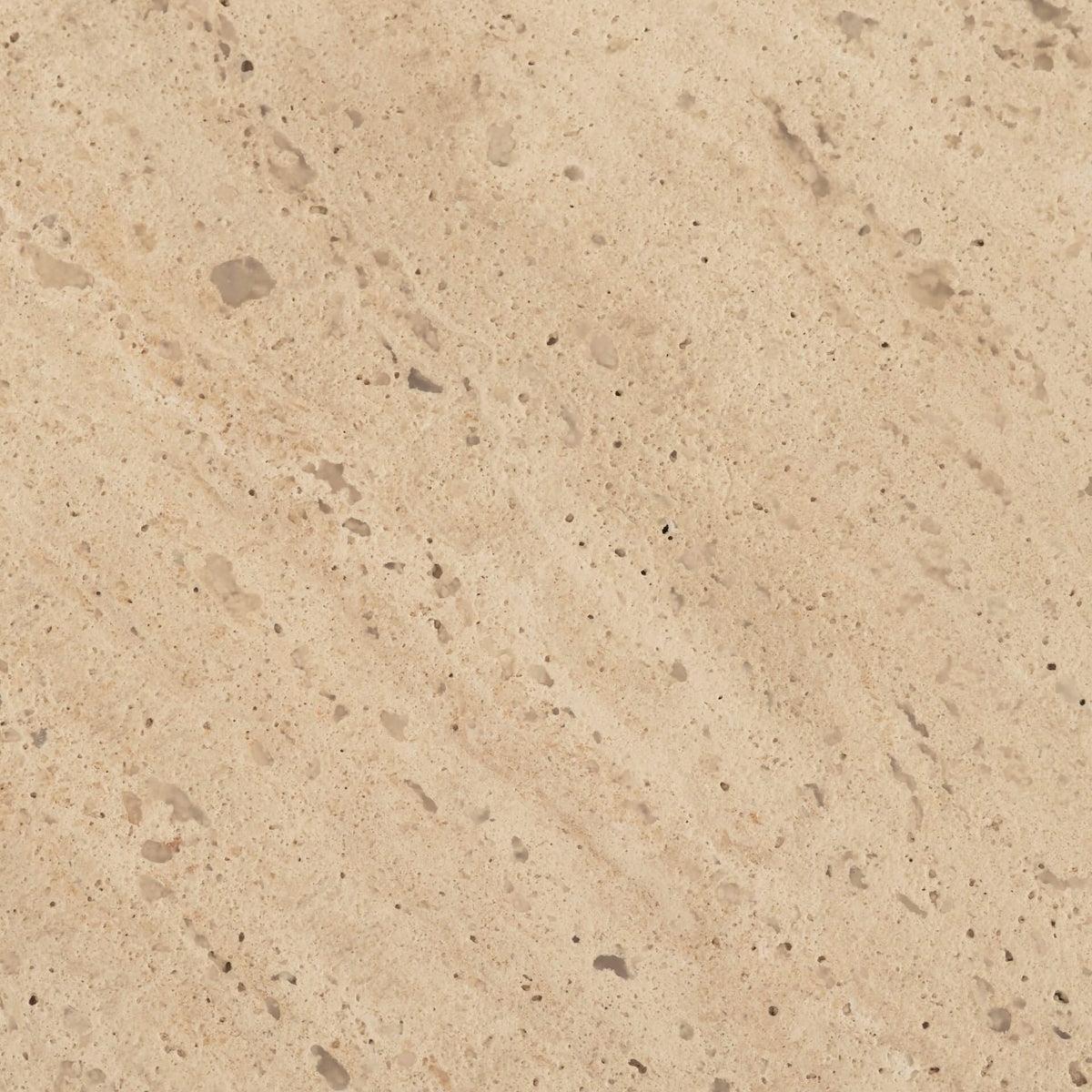 MERCANA ALLYSON 42" TRAVERTINE TOP DINING TABLE LIGHT BROWN 71353-AB