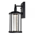CWI LIGHTING GREENWOOD LED OUTDOOR BLACK WALL LANTERN 0407W7-1-101