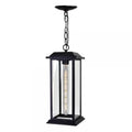 CWI LIGHTING BLACKBRIDGE 1 LIGHT OUTDOOR BLACK PENDANT 0409P6-1-101