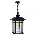 CWI LIGHTING  BLACKBURN 1 LIGHT OUTDOOR BLACK PENDANT 0411P9-1-101