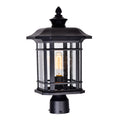 CWI LIGHTING BLACKBURN 1 LIGHT OUTDOOR BLACK LANTERN HEAD 0411PT9-1-101