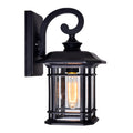 CWI LIGHTING  BLACKBURN 1 LIGHT OUTDOOR BLACK WALL LANTERN  0411W8-1-101