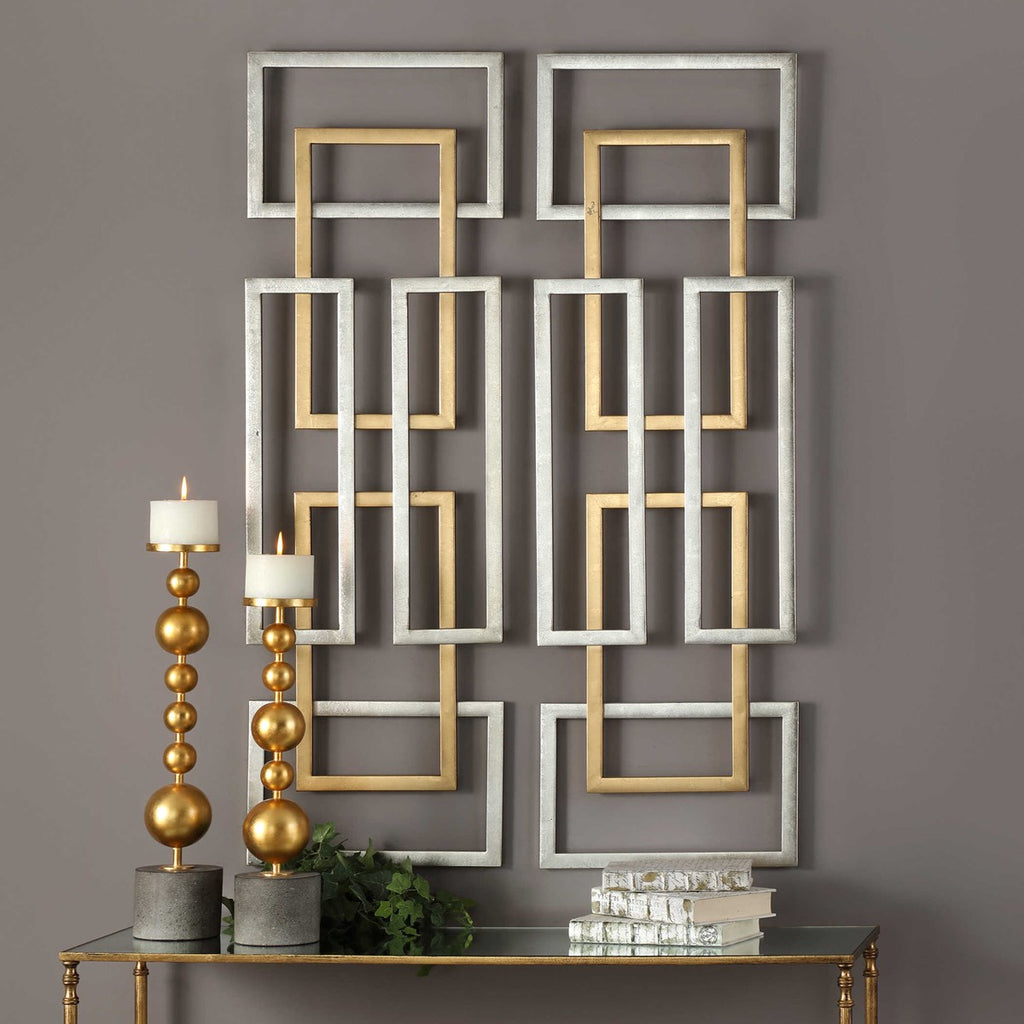 Uttermost Aerin Geometric Wall Art S/2 04145