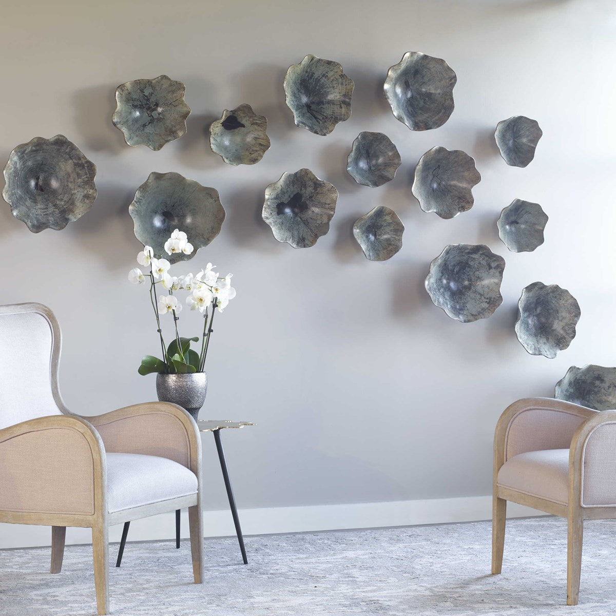 Uttermost Teo Wood Wall Art Set/3 04178