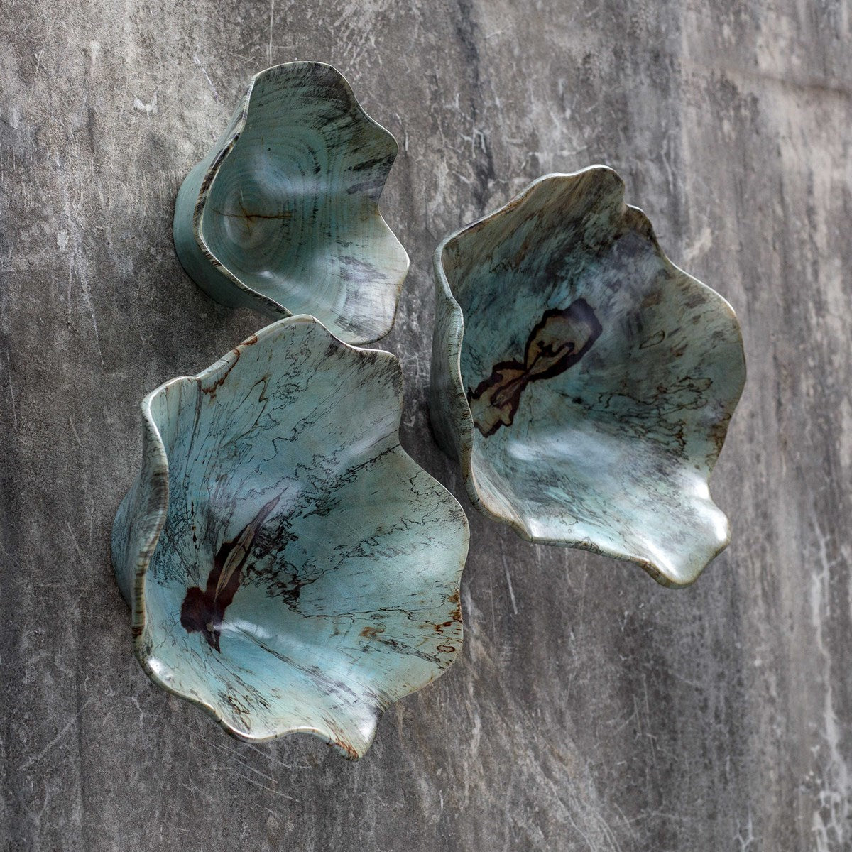 Uttermost Teo Wood Wall Art Set/3 04178