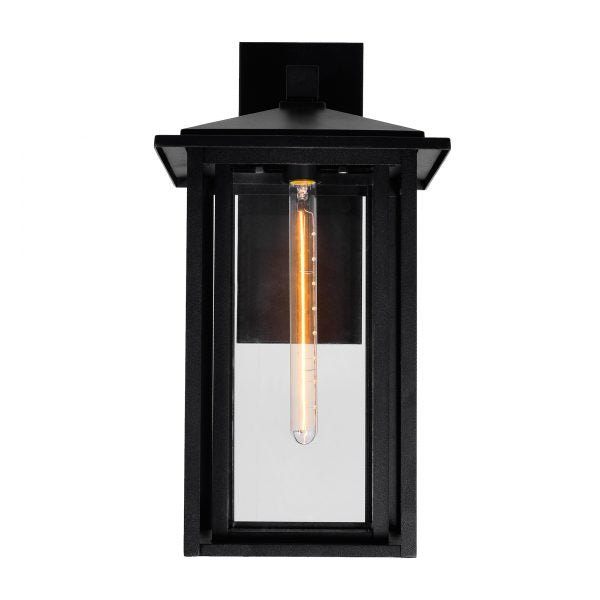 CWI LIGHTING CRAWFORD 1 LIGHT BLACK OUTDOOR WALL LIGHT 0417W11-1-101