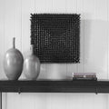 UTTERMOST PORTSIDE WOOD WALL PANEL BLACK 04321