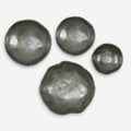 UTTERMOST LUCKY COINS METAL WALL DECOR NICKEL S/4 04344