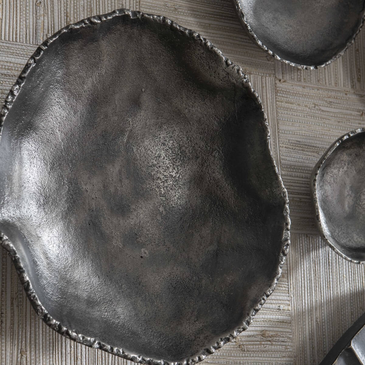 UTTERMOST LUCKY COINS METAL WALL DECOR NICKEL S/4 04344