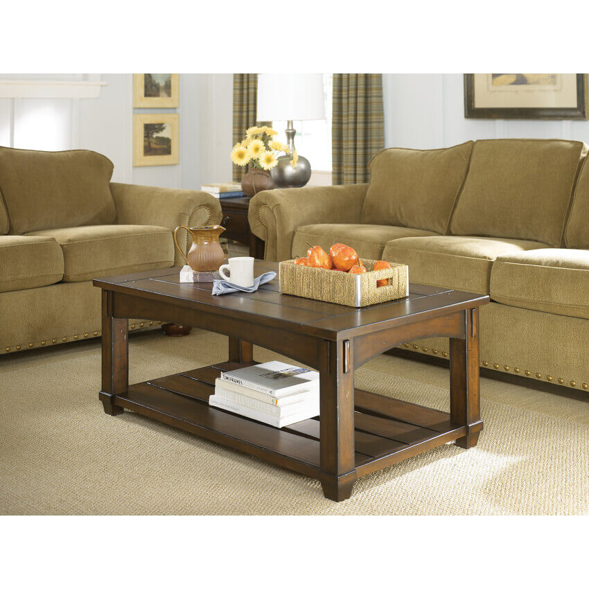 HAMMARY RECTANGULAR LIFT-TOP COCKTAIL TABLE 049910