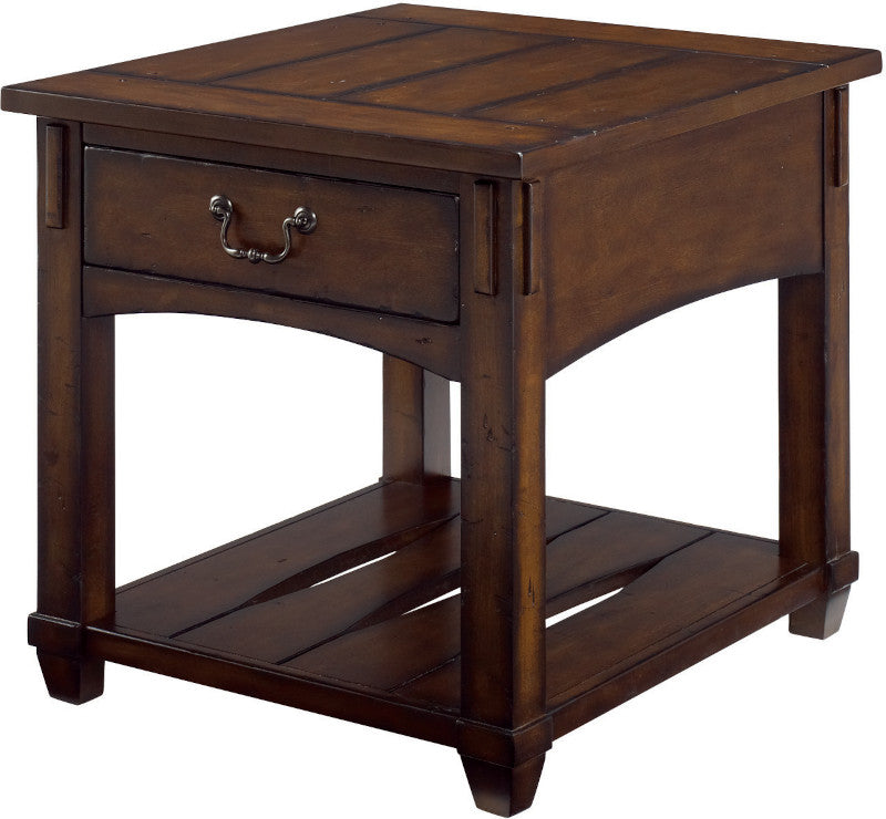 HAMMARY RECTANGULAR DRAWER END TABLE 049915