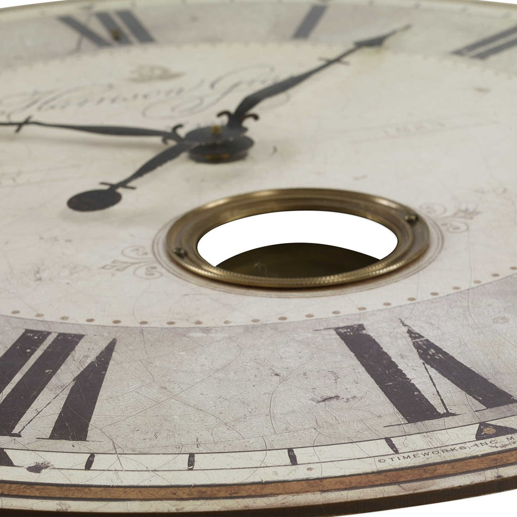 UTTERMOST HARRISON GRAY 30" WALL CLOCK 06033