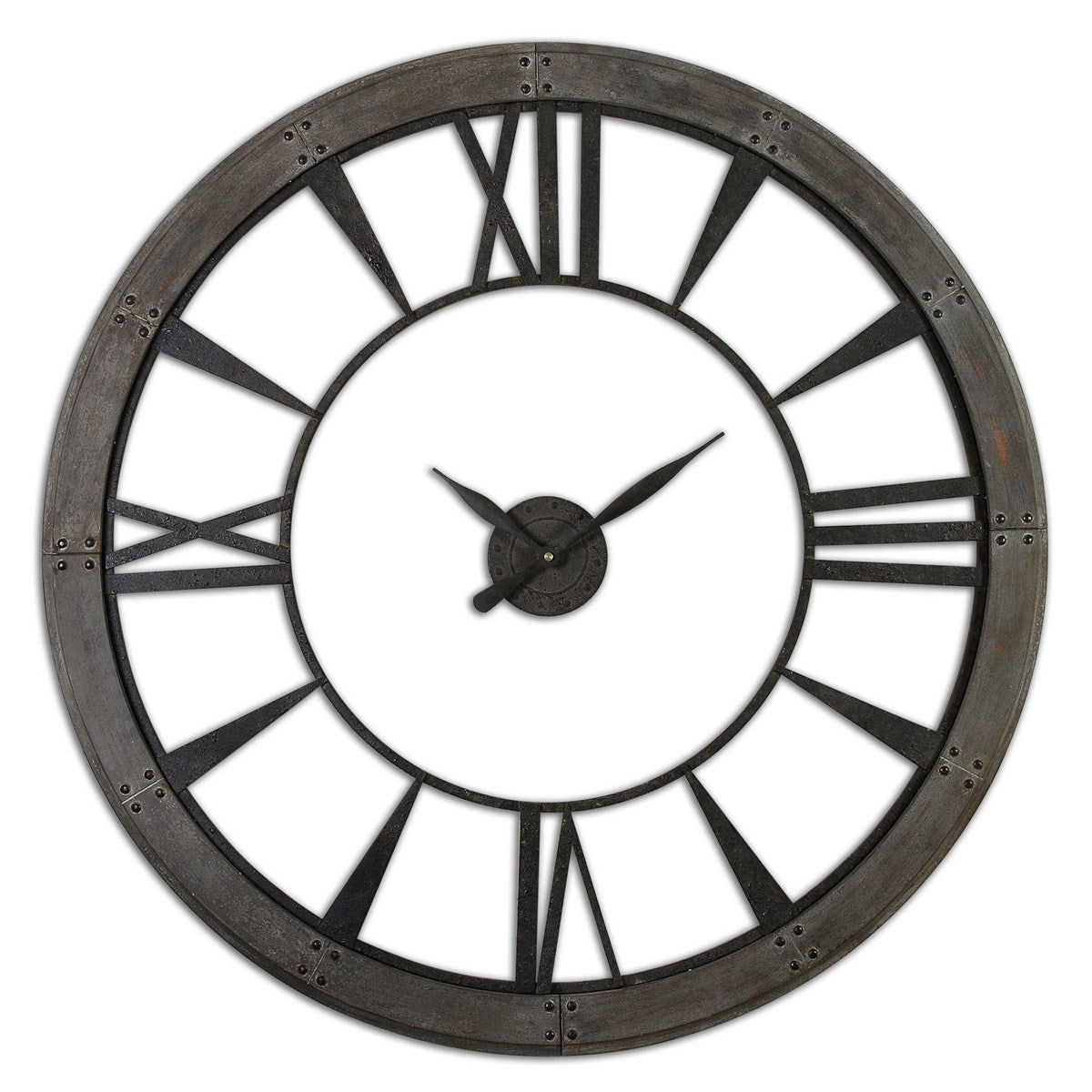 UTTERMOST RONAN LARGE WALL CLOCK 06084