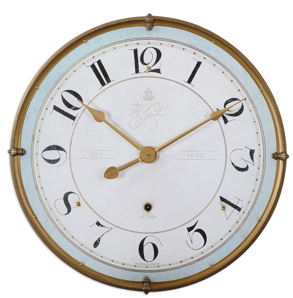 UTTERMOST TORRIANA WALL CLOCK 06091