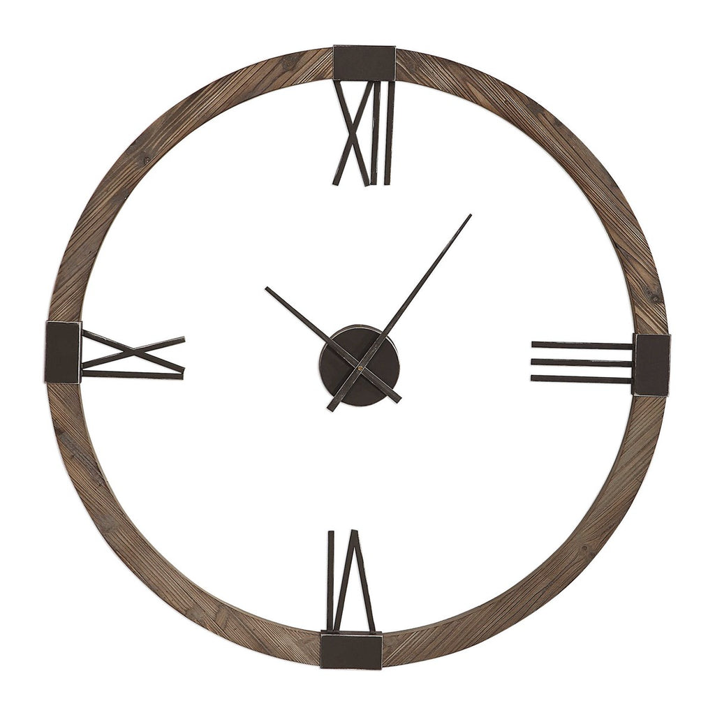 UTTERMOST MARCELO WALL CLOCK 06454