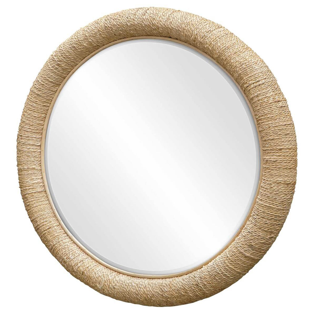 UTTERMOST MARINER ROUND MIRROR NATURAL 08169