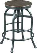HAMMARY ADJUSTABLE HEIGHT PUB STOOL 090878