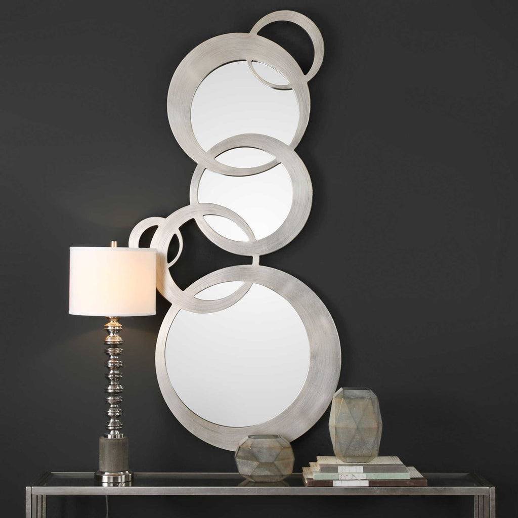 Uttermost Odiana Silver Rings Modern Mirror 09303
