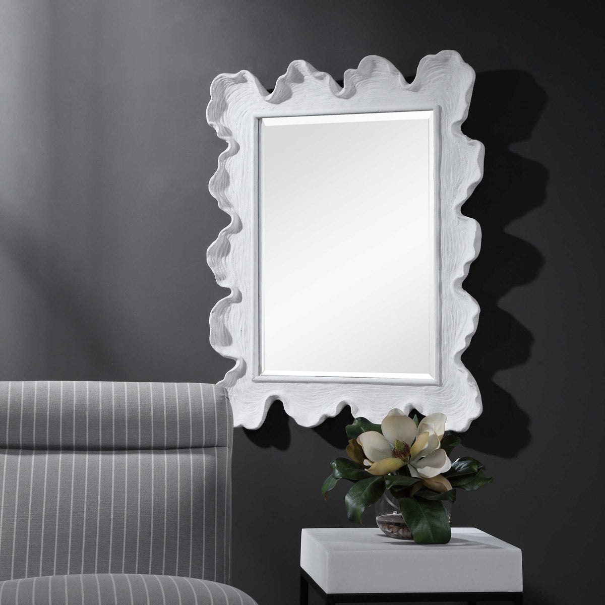 Uttermost Sea Coral Coastal Mirror 09607