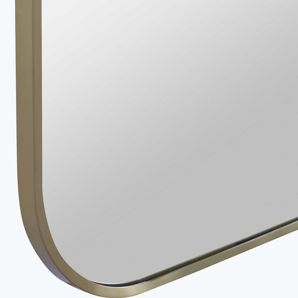 Uttermost Taft Plated Brass Mirror 09718