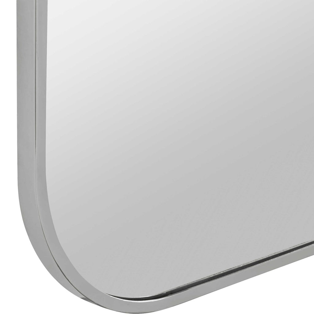 Uttermost Taft Polished Nickel Mirror 09719