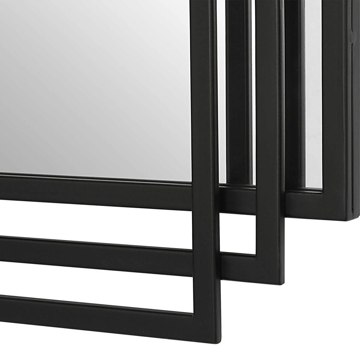 UTTERMOST AMHERST MIRROR BLACK 09768