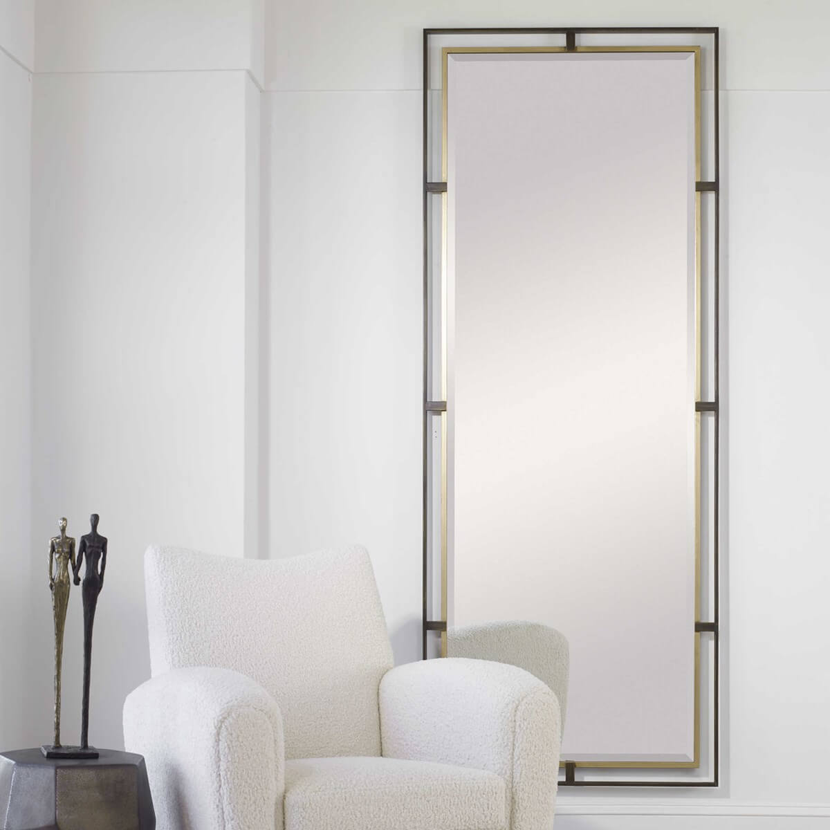 UTTERMOST CARRIZO TALL MIRROR 09776