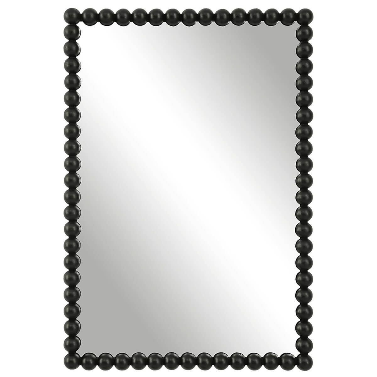 UTTERMOST SERNA VANITY MIRROR BLACK 09789