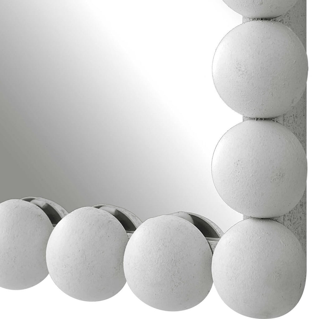 UTTERMOST SERNA VANITY MIRROR WHITE 09790