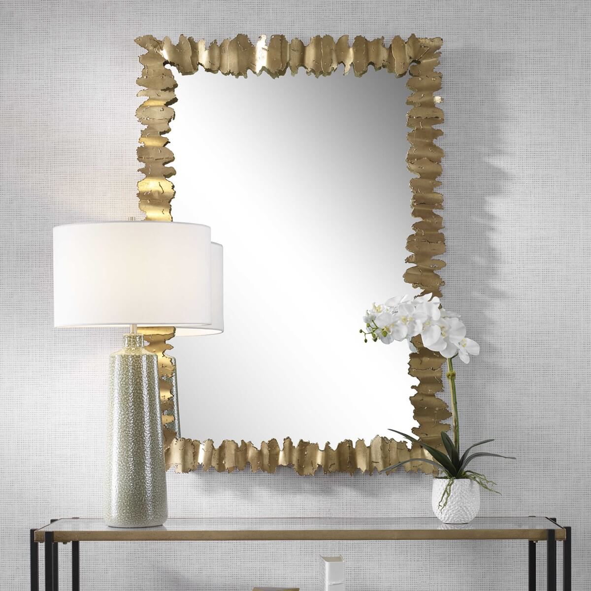 UTTERMOST LEV MIRROR 09825