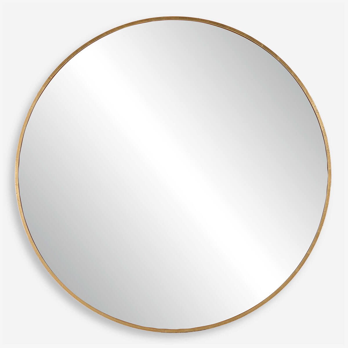 UTTERMOST JUNIUS LARGE ROUND MIRROR GOLD 09928