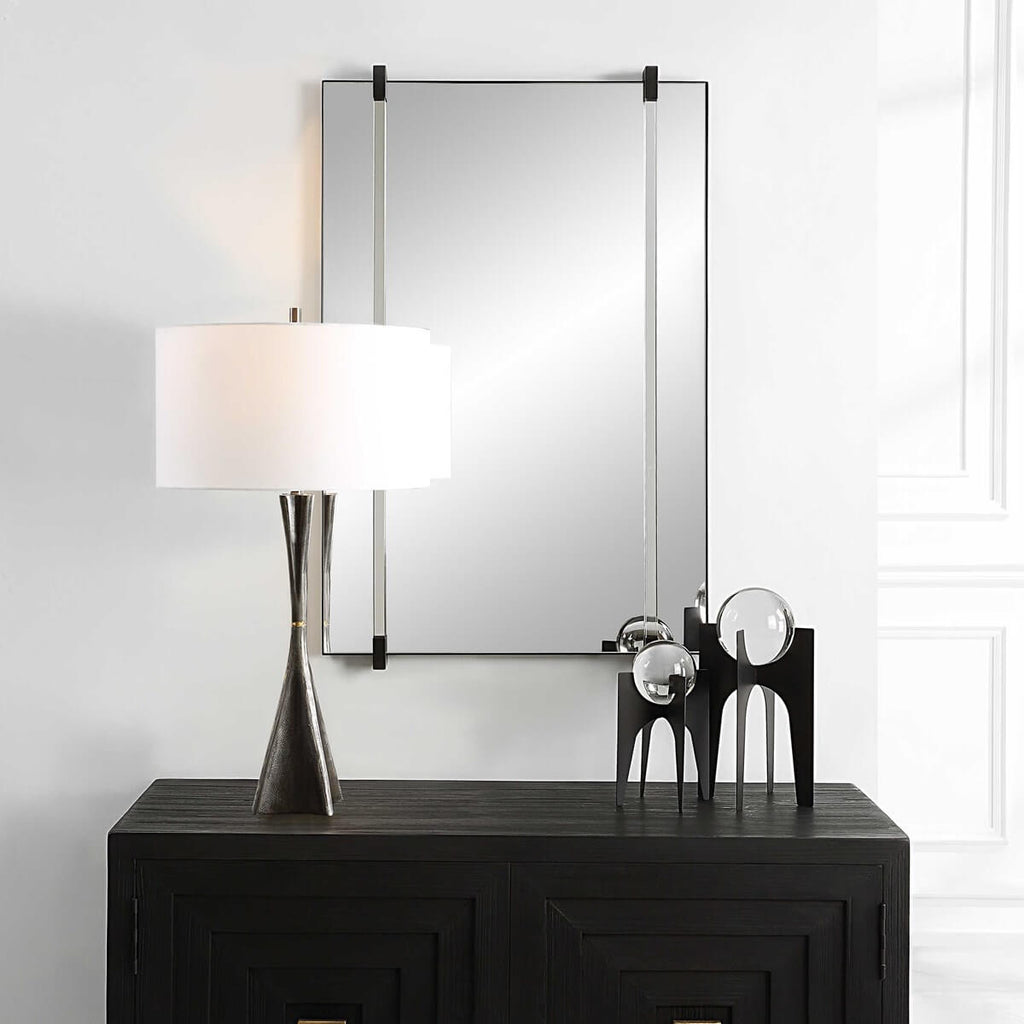 UTTERMOST LADONNA MIRROR BLACK 09937