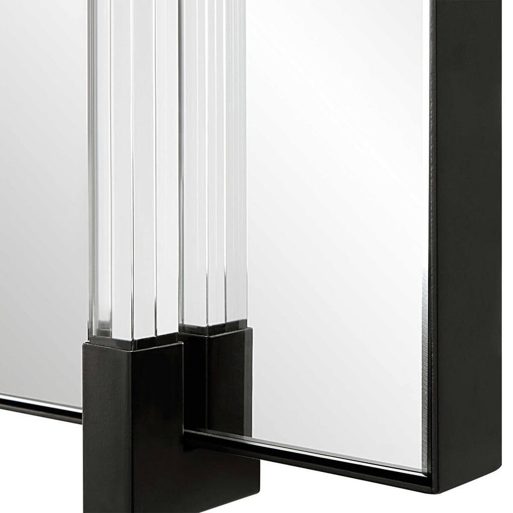UTTERMOST LADONNA MIRROR BLACK 09937
