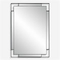 UTTERMOST STELLAN MIRROR BLACK 09938