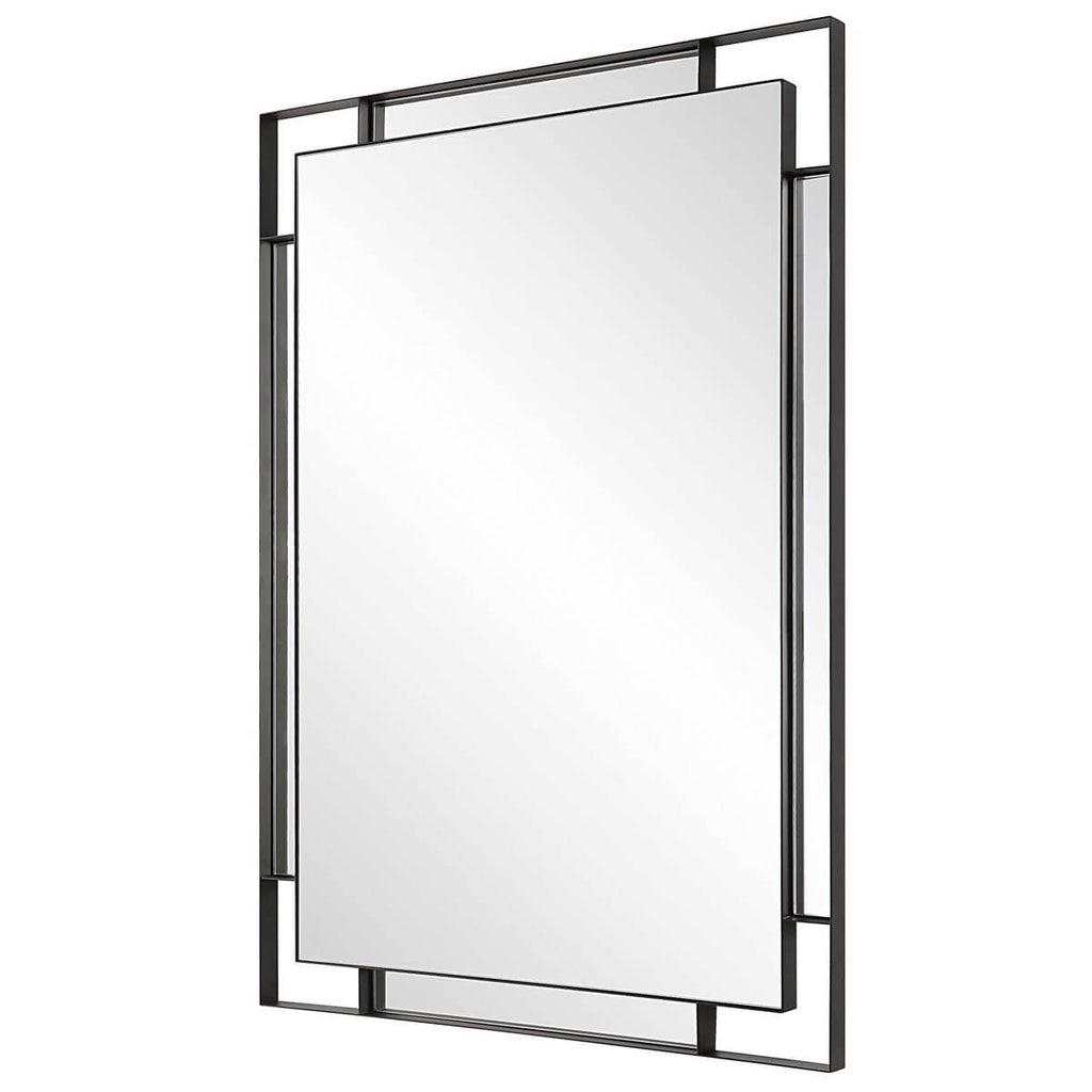 UTTERMOST STELLAN MIRROR BLACK 09938