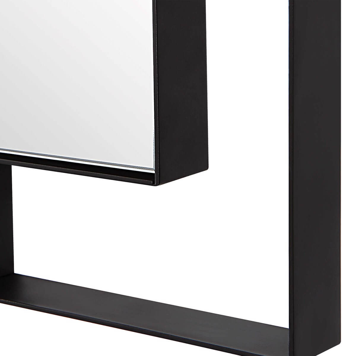 UTTERMOST STELLAN MIRROR BLACK 09938