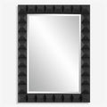 UTTERMOST STUDDED MIRROR BLACK 09941