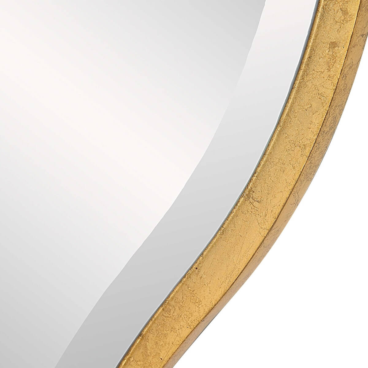 UTTERMOST ANETA LARGE ROUND MIRROR GOLD 09943