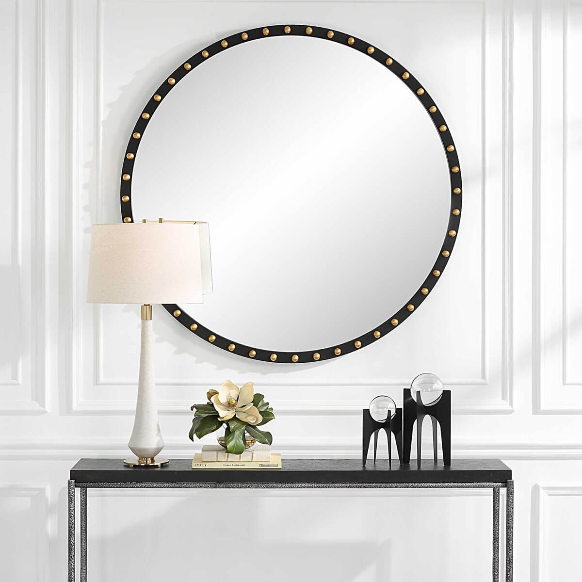 UTTERMOST SELE ROUND MIRROR 09949