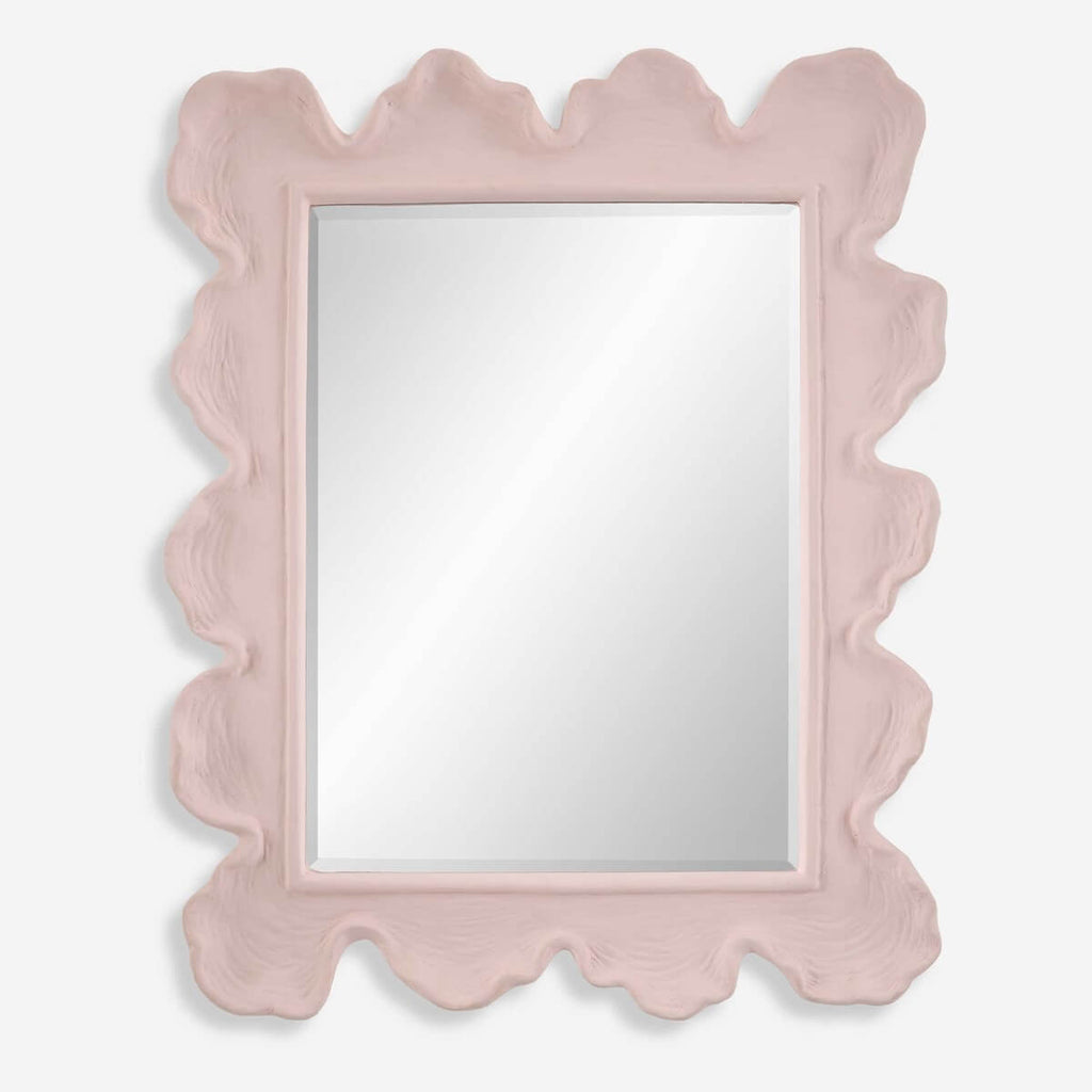 UTTERMOST SEA CORAL MIRROR PINK 09955